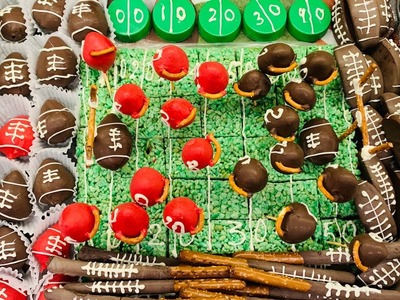 DIY cómo Hacer Estadio de Fútbol Americano con chocolate |DIYbalones Fresas cubiertas con chocolate