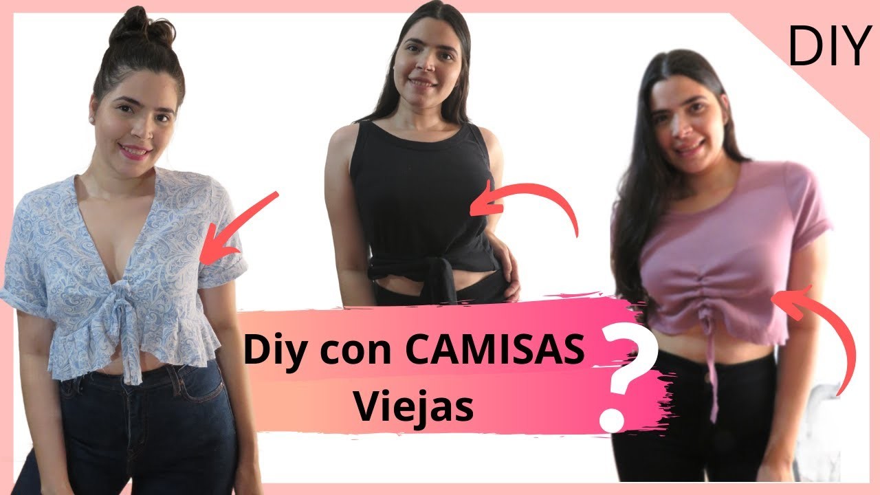 Diy TRANSFORMA tus CAMISAS viejas |BeruzkaDms????