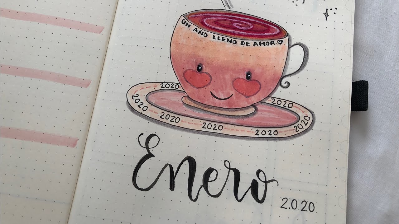 Enero 2020 en mi bullet journal