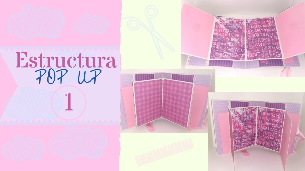 Estructura Pop-up 1 Sencilla. (Simple pop up 1 structure).