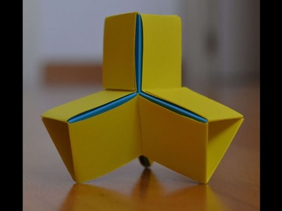 Kusudama Tetraedro Modulo Heinz Strobl