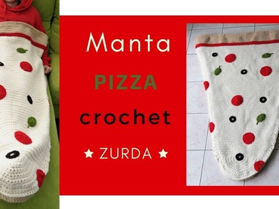 MANTA PIZZA A CROCHET ???? | ZURDA | CHIC DIY