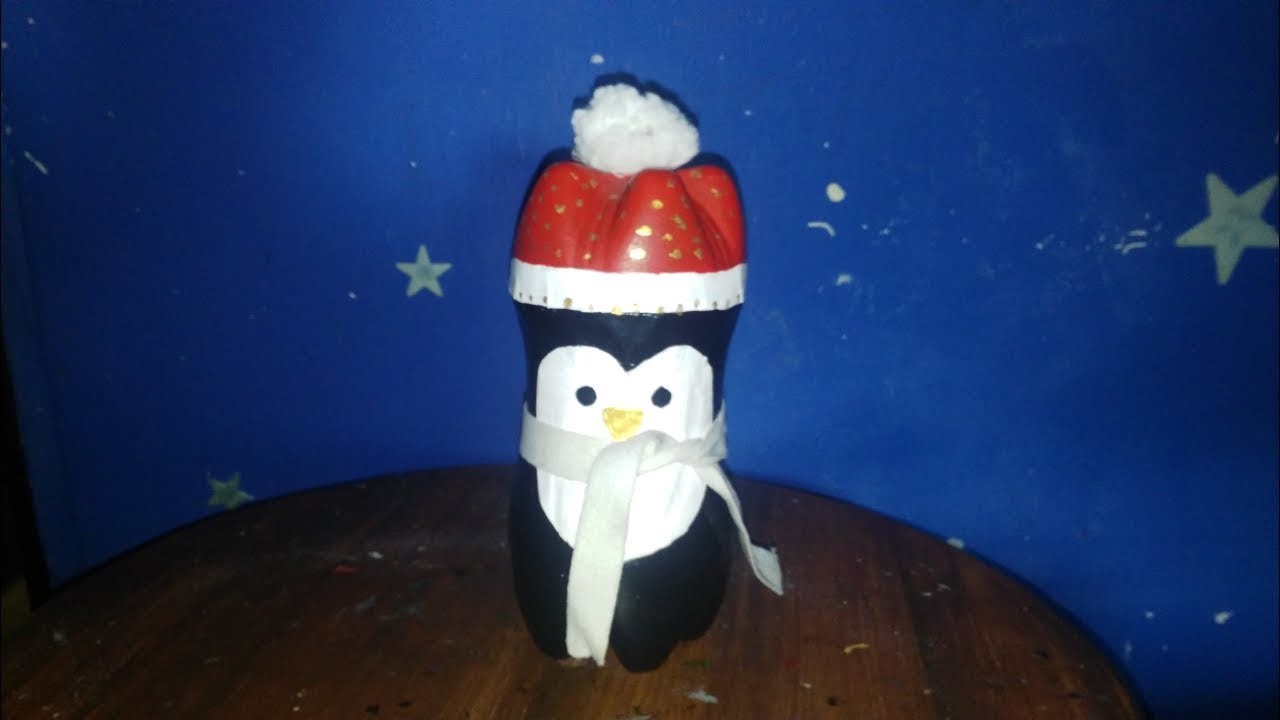 Pingüinos de Navidad con Botellas Plasticas ???? ???? ????