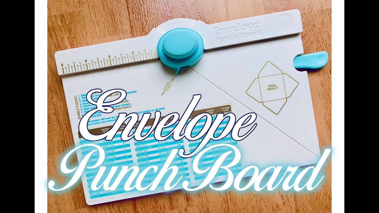 Review Envelope Punch Board: Herramienta Perfecta para hacer sobres!