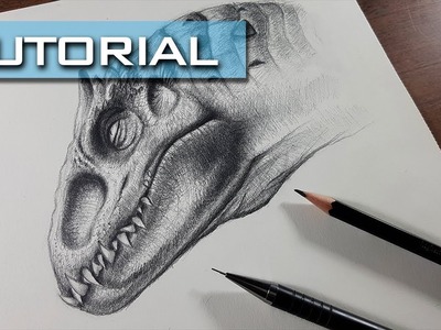Cómo Dibujar al Indominus Rex a Lápiz Realista