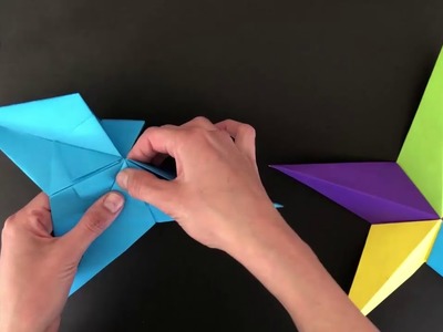 Estrella de Origami. Origami star