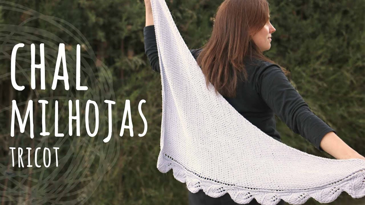 Tutorial Chal Fácil Milhojas Tricot | Dos Agujas | Lanas y Ovillos