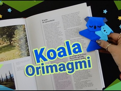 Cómo hacer un Koala de Papel Origami ????Chuladas Creativas