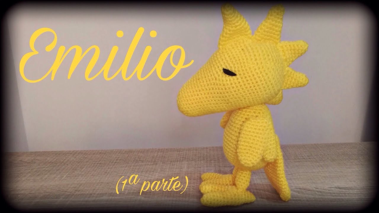 Emilio de Snoopy (1ª parte) || Crochet o ganchillo.