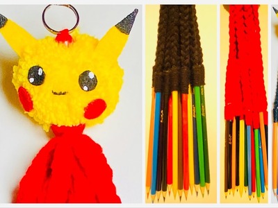 Porta colores fácil y rápido de realizar. #portacolores #llavero #DIY #crafts #pulpoportacolores