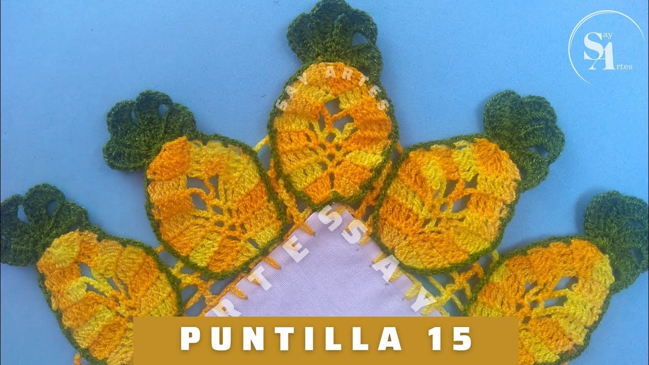 Puntilla 15 - Piña????| Say Artes