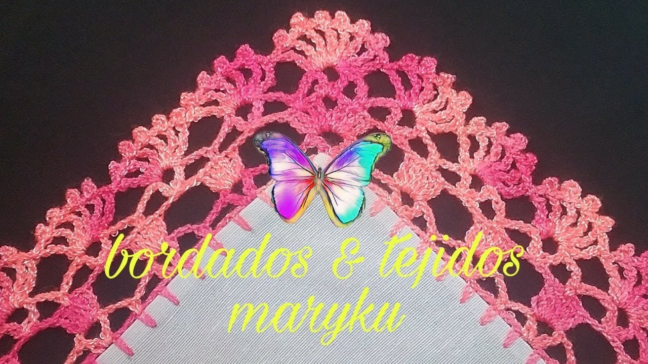 PUNTILLA   #  45  (BORDADOS & TEJIDOS MARYKU)