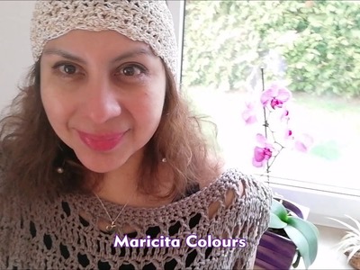 Vincha a crochet Boho Style aquí el Tutorial por Maricita Colours