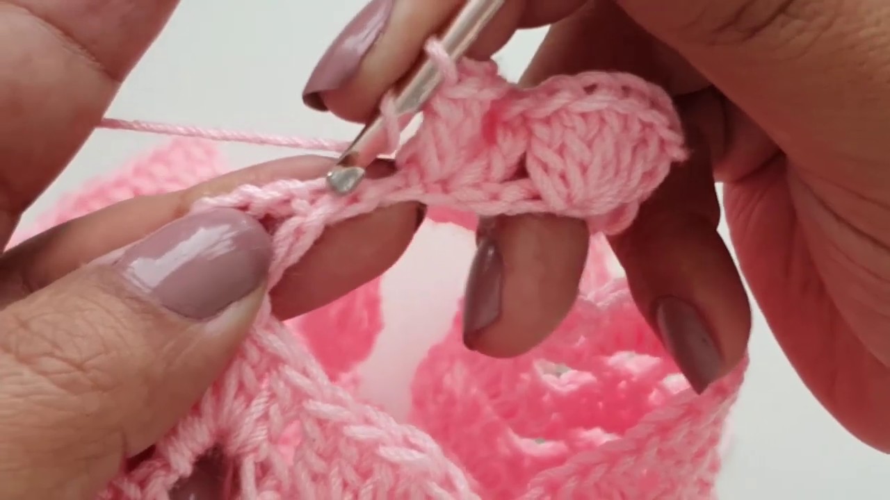 BLUSA  a Crochet - facil - para niñas - parte #2