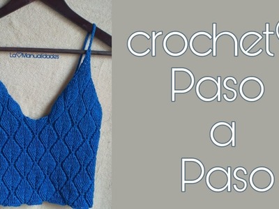 Blusa en punto hojas tejida a crochet - Crochet knit shirt with leaf crochet shape