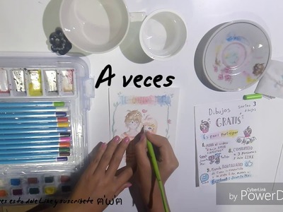 Dibujo AMOR y AMISTAD  Ultimo dia 灬♥ω♥灬