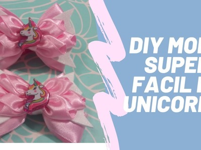 DIY MOÑO SUPER FÁCIL DE UNICORNIO