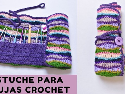 ????Estuche o porta agujas de Crochet????Crochet needle case or holder