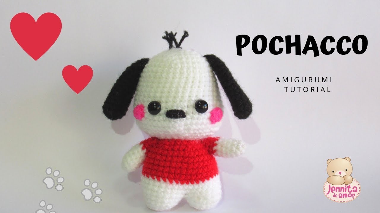 POCHACCO  Perrito Amigurumi Tutorial Crochet (Patron en Descripción) | Amigurumis