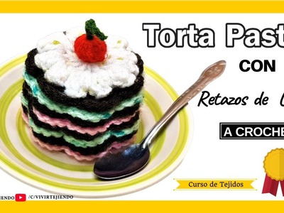 ???? Torta PASTELITO DE LANA???? Wool CAKE - Tejidos a Crochet ✅