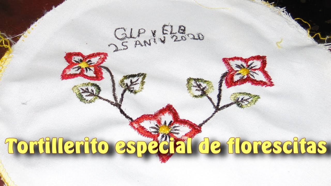 Tortillerito especial de florescitas |Creaciones y manualidades angeles