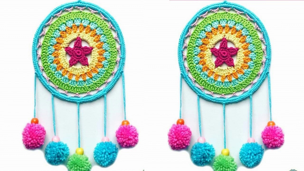 ATRAPASUEÑOS EN GANCHILLO