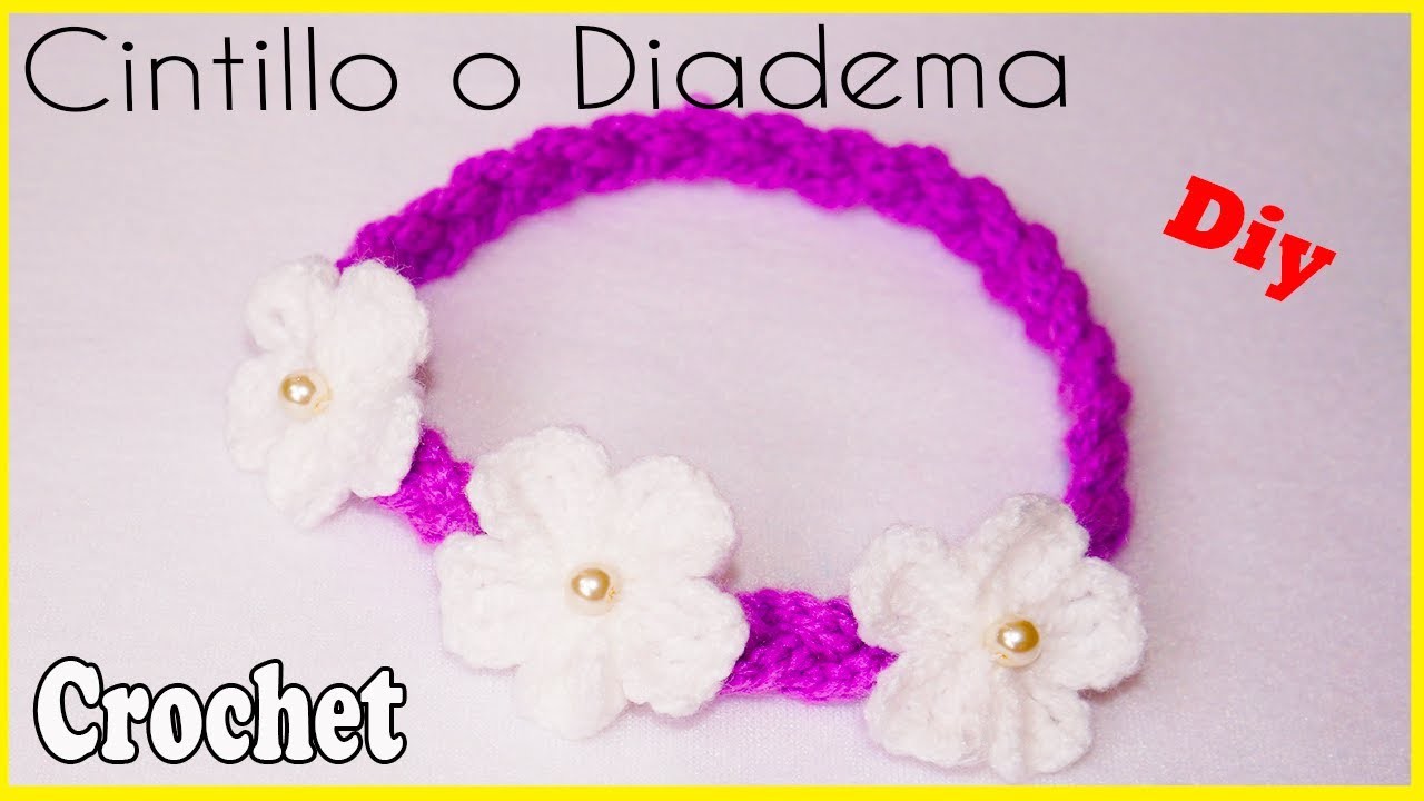 ????Cintillo o Diadema tejido a Crochet (PASO A PASO) | crochet headband ❤