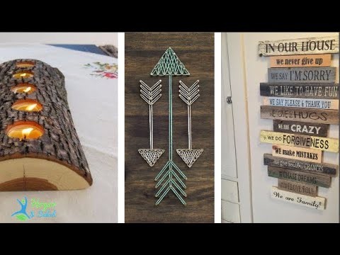 Como Decorar con Madera Reciclada!