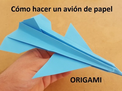 ▷ Cómo hacer un AVIÓN ✈ de papel PASO A PASO ✅ | Origami