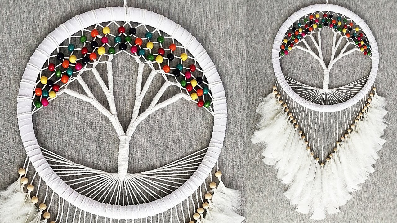 DIY Atrapasueños "ARBOL DE LA VIDA" | DIY Dreamcatcher "TREE OF LIFE"