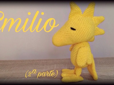 Emilio de Snoopy (2ª parte) || Crochet o ganchillo.
