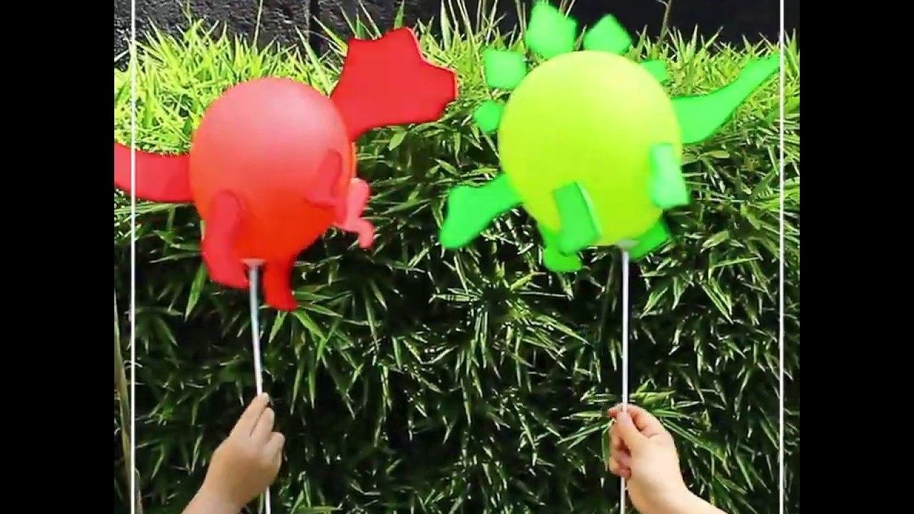 GLOBOS DE DINOSAURIOS