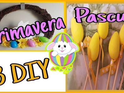 Manualidades  para primavera|Pascua|Manualidades Sencillas|DIY para Pascua #prichos #pascua #DIY