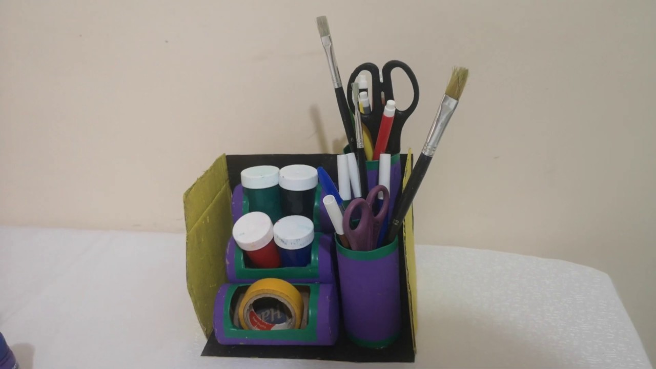 Organizador para tu escritorio. Las Manualidades de Mabel