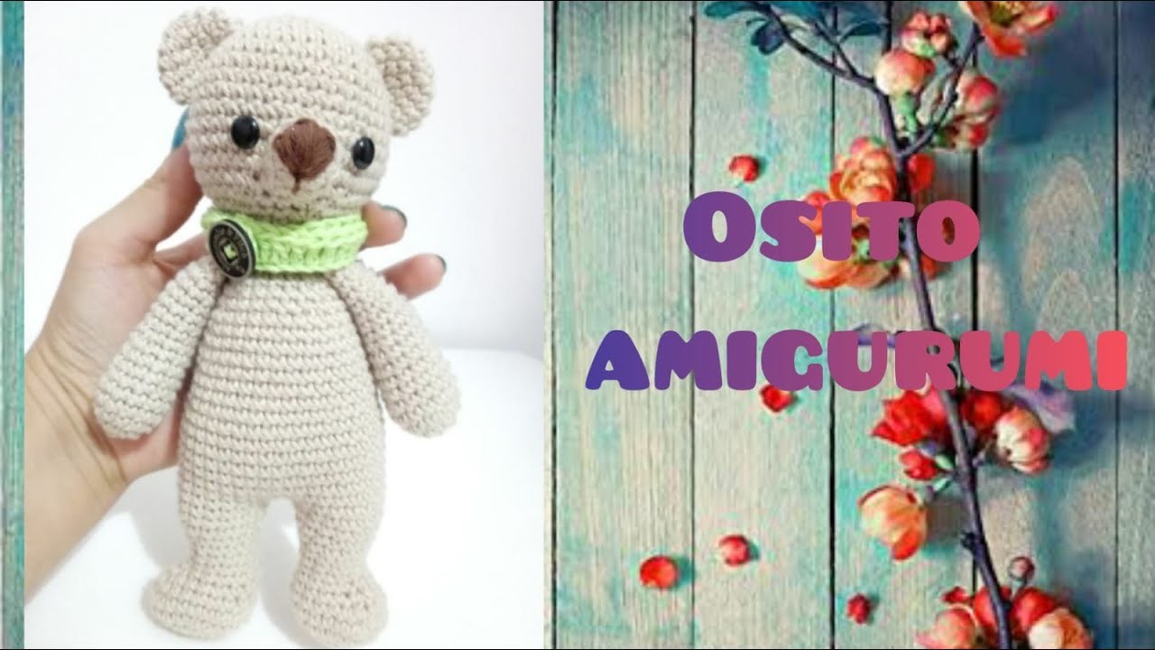 Osito amigurumi (parte 5: acabados) | Teji2Sindi ♡