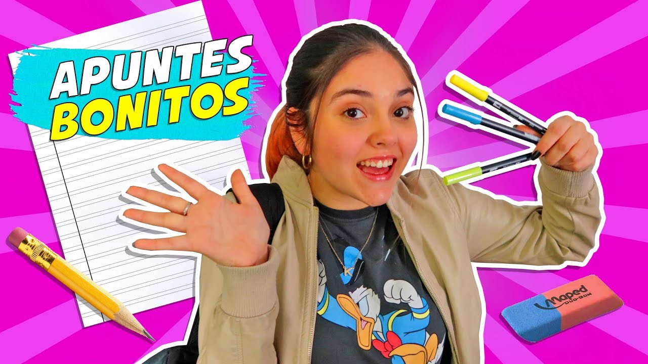 ✨ Apuntes BONITOS como hacerlos FACILES desde CERO ????