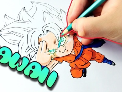 Cómo dibujar a Goku Ssj Dios Blue ???? *Paso a Paso*