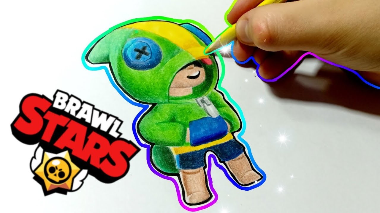 COMO DIBUJAR A LEON DE BRAWL STARS ????