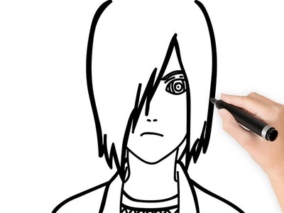 COMO DIBUJAR A NAGATO SUPER FÁCIL