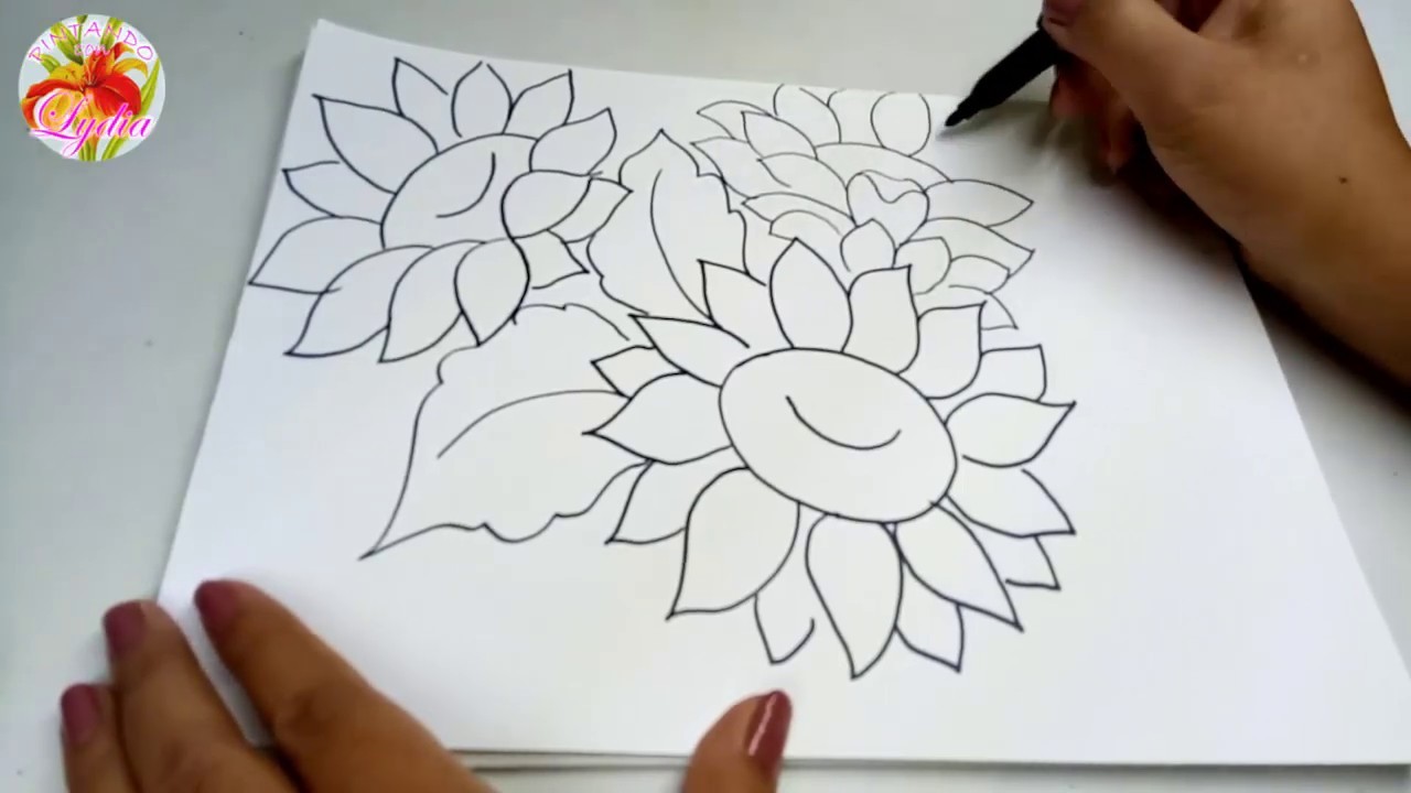 Como Dibujar Flores