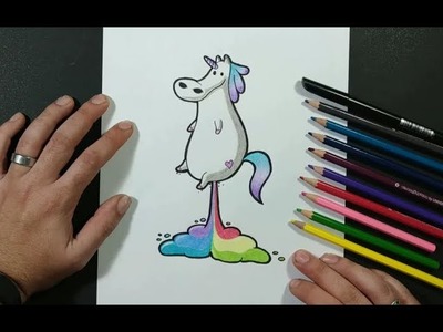 Como dibujar un unicornio paso a paso 13 | How to draw a unicorn 13