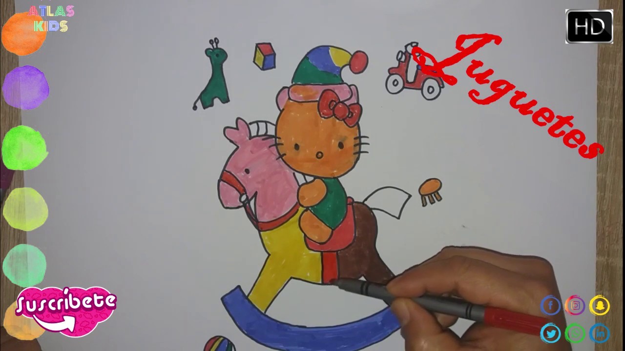 Cómo Dibujar y Colorear a Juguetes ???? 2020 ???? Niños???? How to Draw and Color a Toys ???? Kids ????