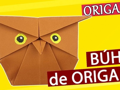 ???? Cómo hacer un búho de papel fácil (Origami)