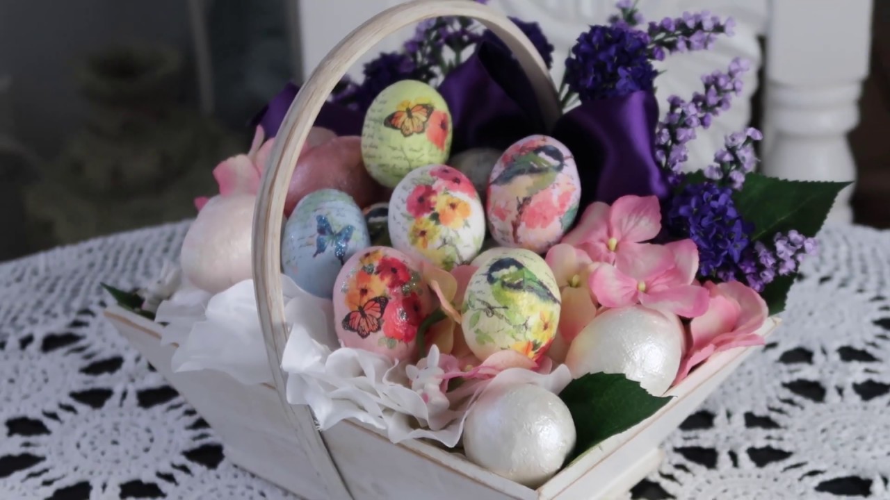 DIY Como Decorar Huevos De Pascua- Como Decorar Ovos de Páscoa-Easter Eggs Decorations