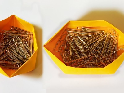 ORIGAMI ÚTIL  - PAPIROFLEXIA COSAS UTILES Y FÁCIL