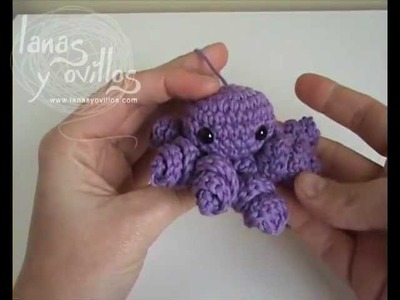 Tutorial Pulpo Octopus Amigurumi (English Subtitles)