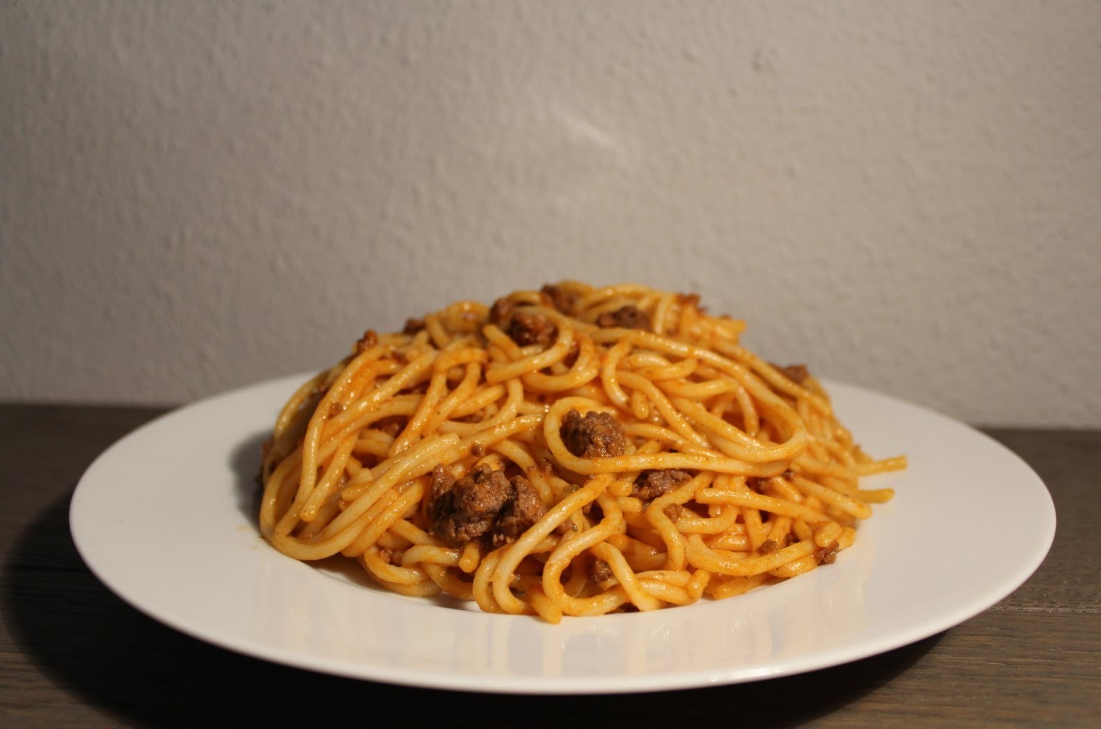 Cómo hacer espaguetis con carne picada