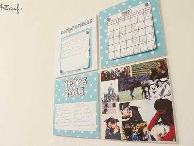 DIY | Organizador Calendario 2015