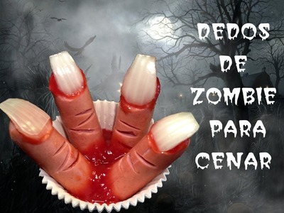 Recetas para Halloween: Cómo hacer dedos de zombie.