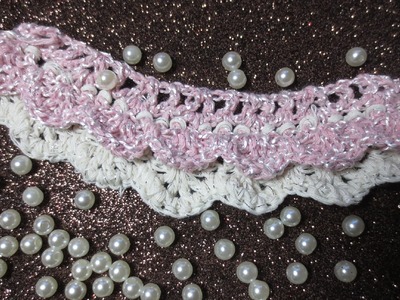 Borde fresa nata crochet